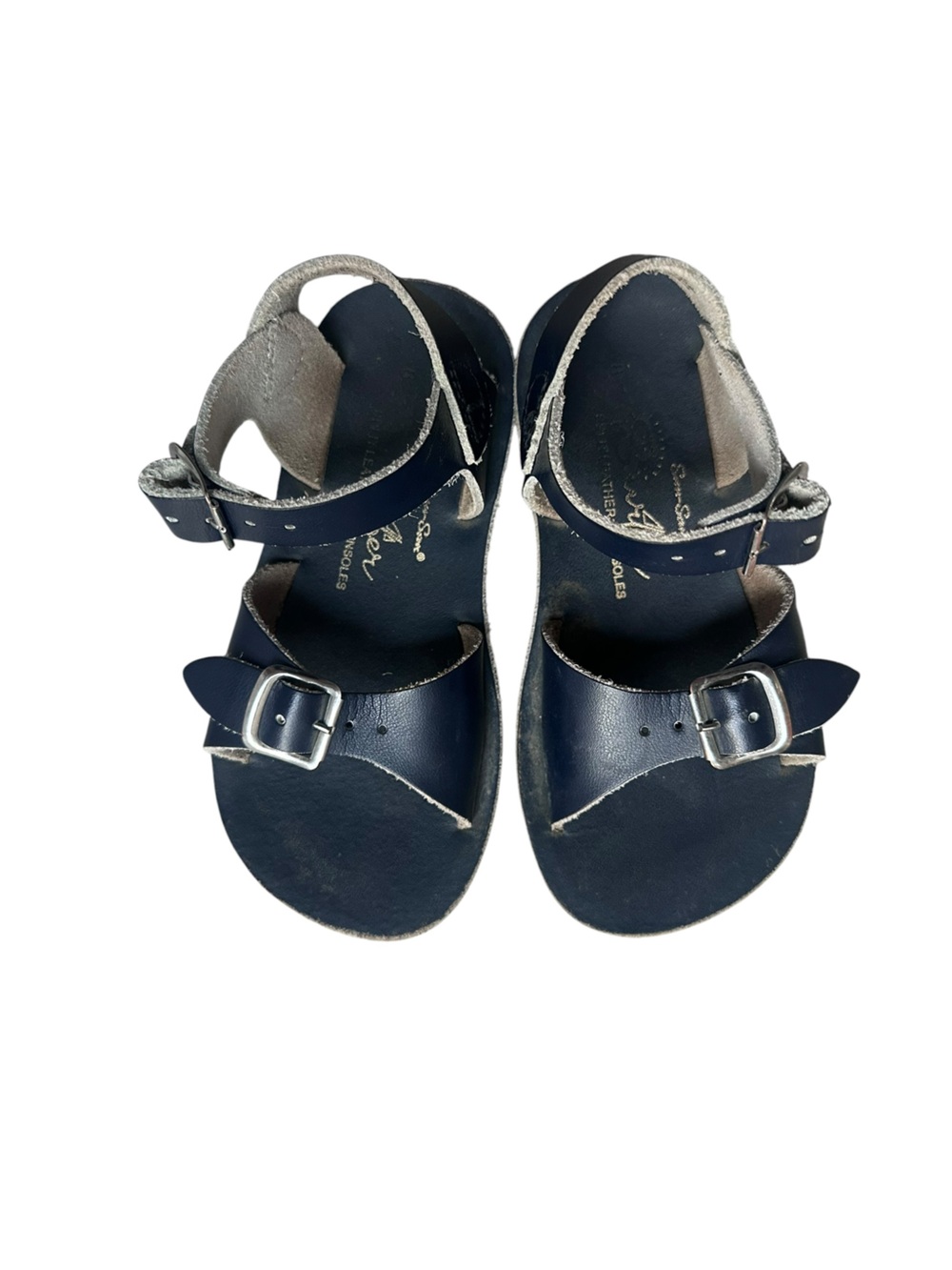 Salt Water Sun-San Surfer Sandals Navy Blue Toddler Size 8